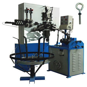 Máquina automática de doblado y enhebrado de gancho para colgar ropa de alambre redondo de Metal - Product Image 6