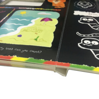 Barato personalizado A5 A4 tamaño educativo para niños libros de dibujo impresión Offset niños libros para colorear servicios de impresión