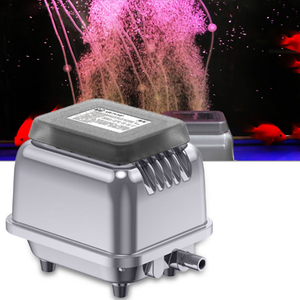 SUNSUN-bomba de aire para acuario comercial, compresor de oxígeno silencioso hidropónico, aireador <span class=keywords><strong>HJB</strong></span> serie 120/280/550 - Product Image 3
