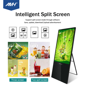 Signage màn hình cảm ứng kỹ thuật số màn hình quảng cáo nóng bán gấp <span class=keywords><strong>LCD</strong></span> LED hiển thị trong nhà SDK 43 inch cho triển lãm Đen 6ms - Product Image 6