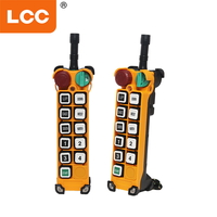 Interrupteur de commande radio sans fil industriel à double vitesse 12 volts F24-10D à 10 boutons
