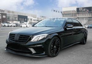 Kit carrosserie 2014-2017 en fibre de carbone, spoiler avant, diffuseur arrière pour <span class=keywords><strong>Mercedes</strong></span> Classe S W222, W222 S63 S65 AMG - Product Image 6