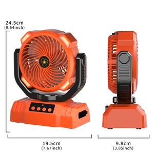 Hot 10000mah Portable Rechargeable Outdoor Camping Fan Usb Can Be Suspended and Remote Control <b>Lighting</b> Fan - Product Image 5