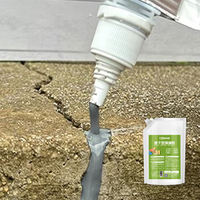 Scellant de réparation de fissures en béton TOBS en polyuréthane, auto-nivelant, à séchage rapide, imperméable, résistant aux intempéries, pour la construction