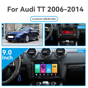 MOOKAKA Carplay sans fil 9 pouces Android13 pour <span class=keywords><strong>Audi</strong></span> <span class=keywords><strong>TT</strong></span> 2006-2014 voiture multimédia avec Apple Carplay avec Android Auto avec HUAWEI - Product Image 2