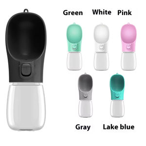 Taza de Agua Portátil Ecológica para Mascotas, Capacidad de 300-550 ml, Diseño Antideslizante, Comedero de Plástico Multicolor a Prueba de Fugas para Perros y Gatos - Product Image 6