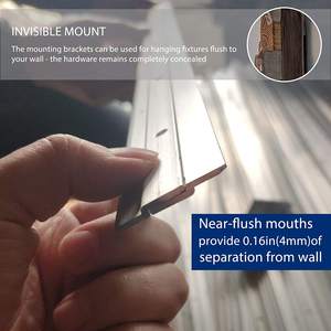 Crochets muraux en aluminium robuste, crochets muraux pour la cuisine, la salle de bain, le salon et la garde-robe - Product Image 2