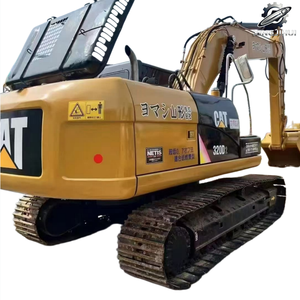Excavadora de cadenas usada CAT 320D, de segunda mano, marca original estadounidense, 20 toneladas, excavadora de cadenas de tamaño mediano, excavadora usada. - Product Image 1