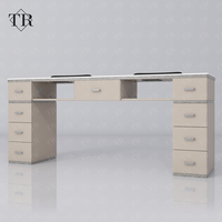 Turri Design Moderne Ensemble Complet Mobilier De Salon Manucure Station avec Table Et Chaise À Ongles Mesas De Manicura