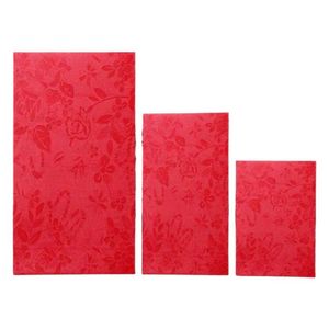 Sobres rojos con péptidos Xi, de cartón duro y grueso, tipo lengüeta, para regalos de Año Nuevo - Product Image 1