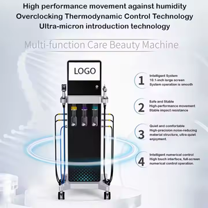 Appareil professionnel d'oxygénothérapie faciale, pulvérisateur d'oxygène pour le visage, machine d'hydradermabrasion, machine de dermabrasion à l'eau 6 en 1 - Product Image 3