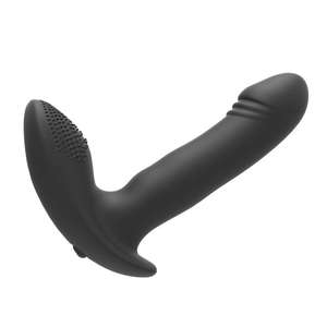 Kostenlose individuelle Box  tragbarer Analvibrator Silicone Po-Splug Bullet Journal G-Punkt Prostata-Massage Sex Anus Dildo Po-Splug - Product Image 3