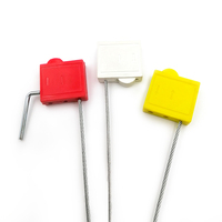 Muestras Gratis, Sello de Seguridad para Cables de 1.8mm, ABS, a Prueba de Manipulaciones, Certificado ISO 17712, Opciones de Color Personalizadas, Impresión Láser