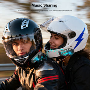 프리드콘 KY V2 두 사람이 타고 다닐 수 있는 원활한 연결, 블루투스 6.0 헬멧 인터콤, 혼합 오디오 통화 및 온라인 음악 - Product Image 3