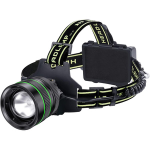 Linterna Frontal Súper Brillante con Pantalla Digital, Recargable Tipo-C, con Zoom, COB, para Camping, Ciclismo, Caza, Portátil - Product Image 1