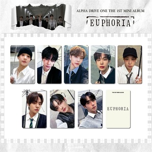 Set de 8 Tarjetas Selfie del Primer Álbum <span class=keywords><strong>Euphoria</strong></span> de Kpop ALD1, Sangwon, Anxin, Leo, Xinlong, Geonwoo, Photocard Alpha Drive One, Colección para Fans - Product Image 3