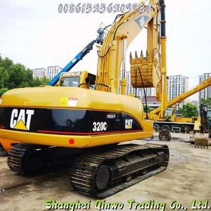 เครื่องขุดตีนตะขาบขนาดเล็กของหนอนผีเสื้อใช้320C ตีนตะขาบน้ำหนัก20ตันปั๊มเครื่องยนต์สำคัญมือสองเกียร์1.4mÂ บ103kw ³ - Product Image 6