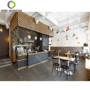 Comptoirs de café en marbre de luxe sur mesure, mobilier de café durable pour un design de café moderne - Product Image 2