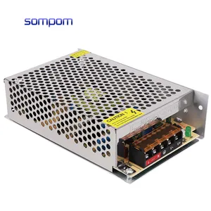 SOMPOM özelleştirilmiş 220V 12V 5A 60W anahtarlama güç kaynağı ile Ce Rohs