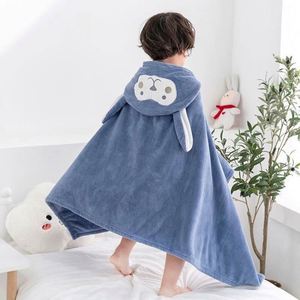 Albornoz con Capucha de Dibujos Animados para Bebés, Toalla de Baño para Niños, Mantas de Moda para Recién Nacidos, Toalla de Baño con Capucha para Niños - Product Image 1
