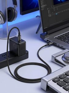 Factory Wholesale 2M 3M <b>2.0</b> <b>USB</b> C to C 100W Cable 480Mbps PD240WType C <b>Usb</b> Fast Charging Cable Data Cables - Product Image 2