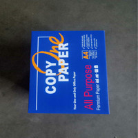 Papier de Copie A4 Rigide 70gsm 75gsm 80gsm, Papier d'Impression Double Face Blanc pour Imprimante et Bureau