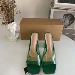 <span class=keywords><strong>2025</strong></span> прозрачные туфли на каблуке; Весенне-летние элегантные женские босоножки на высоком каблуке; Новинка; Модная обувь для отдыха - Product Image 4