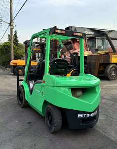 Chariot élévateur diesel d'occasion Mitsubishi de 3 tonnes de haute qualité, hauteur de levage 3 mètres avec fonction de déplacement latéral - Product Image 4