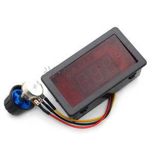 Pwm Dc Speed <b>Controller</b> 12V 24V 500W 20A Digital Display <b>Motor</b> Speed Regulator With Knob For Electric <b>Motor</b> Control - Product Image 3