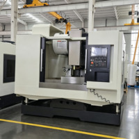 Centro de Mecanizado Vertical VMC1160, Fresadora CNC de 3/4/5 Ejes, Controlador Personalizable, Corte de Metal de Alta Precisión
