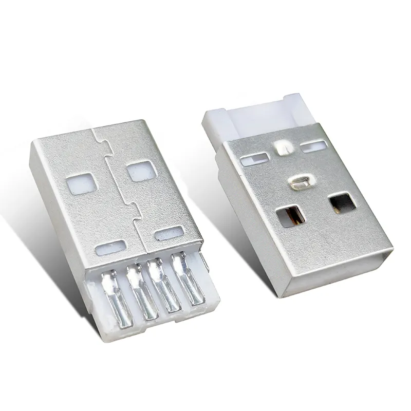 2024 Hete Verkoop 5V 1000 Stuks Usb Vrouwelijke Soldeerconnector Type Een Adapters Usb Een Connector