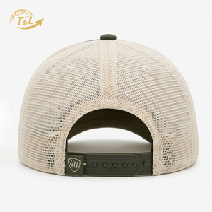 Gorra Trucker de Malla con Bordado 3D Personalizado, Etiqueta Privada 4U BSCI, 6 Paneles, Doble Fila de Broches, Ajustable, Unisex, Marca Personalizada - Product Image 4