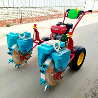Semoir direct de précision à 2 rangs Petit semoir automatique pour maïs, maïs et engrais Semoir pour cacahuètes, soja