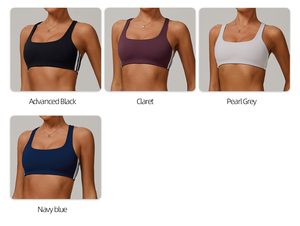 XW-DWX3020 Push up Workout Sportswear Dos Nu Cross Sports Rembourré <span class=keywords><strong>U</strong></span> Cou Soutien-Gorge Gym Fitness Vêtements Respirant Yoga Soutien-Gorge pour Femmes - Product Image 4