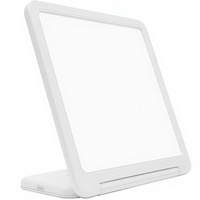 Lampe de luminothérapie LED GQ-L3 Bright Mind, corps carré en ABS, source de lumière à économie d'énergie, alimentation CC, portable, sans UV, lampe SAD