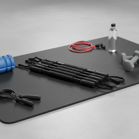 Barra de Fuerza para Brazos WeiTaiLi - Entrenador de Gimnasio Integrado Resistente con Agarre Antideslizante, Ideal para Principiantes, Ejercicio Integral de Muñecas