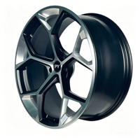Ruedas de Repuesto de Aleación de Aluminio Forjado de 20 mm ET, Acabado Bronce Pulido, Marca PY Performance, 18 Pulgadas