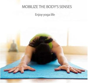 2021 nuevo diseño de esterillas de impresión 3D de masaje respetuosas con el medio ambiente precio razonable gimnasio Fitness Material plegable equipo de esterilla de Yoga de Pvc - Product Image 2