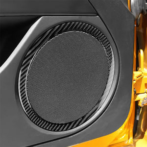 <span class=keywords><strong>Autocollant</strong></span> en fibre de carbone souple pour <span class=keywords><strong>Seat</strong></span> <span class=keywords><strong>Leon</strong></span> 2005 2006 2007 2008 2009 2010 2011 2012 LHD RHD Garniture de cadre de haut-parleur de porte de voiture - Product Image 4