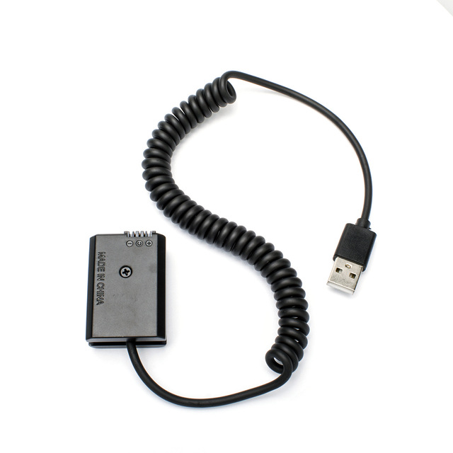Np-Fw50 Dummy Battery with Dc Power Bank (5V 2A) Usb Adapter for Camera A7S R M2 A6500
