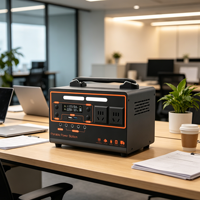 Station d'alimentation portable d'extérieur 300W 400W 220V pour camping, maison et urgences, alimentée par batterie de voiture