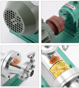 Pompe monovis haute performance en acier inoxydable et fer pour le transport de produits alimentaires visqueux et applications de qualité industrielle - Product Image 3