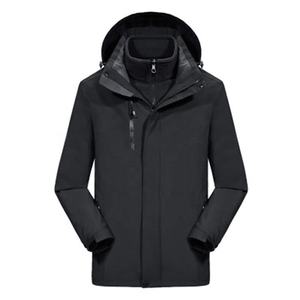 De Montagne pour hommes Veste De <span class=keywords><strong>Ski</strong></span> Imperméable Veste de Pluie Coupe-Vent Manteau D'hiver - Product Image 3