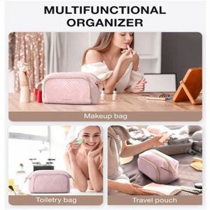 Bolsa de Maquillaje LILALILA 2023 de PVC, Gran Capacidad, Material Resistente al Desgaste, Impermeable, con Cierre Suave para Mujer - Product Image 4