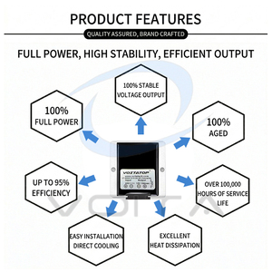 <span class=keywords><strong>Convertisseur</strong></span> DC-DC Élévateur et Abaisseur de Tension Personnalisable en Usine 5V 6V <span class=keywords><strong>12V</strong></span> 13.8V 19V <span class=keywords><strong>24V</strong></span> 28V 36V 48V 60V 72V 80V 84V 90V 100V 120V - Product Image 5