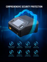 Cargador/Descargador Inteligente de Baterías Lipo ToolkitRC M8AC 1-8S AC 200W DC 600W 20A para Baterías de Plástico LiHV, LiFe, Lilon, NiMH para Drones RC