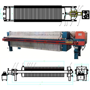 Mini Transportador de Correia Resistente à Pressão com Filtro Industrial Semi-Automático para Processamento de Lodo de Mineração - Product Image 5