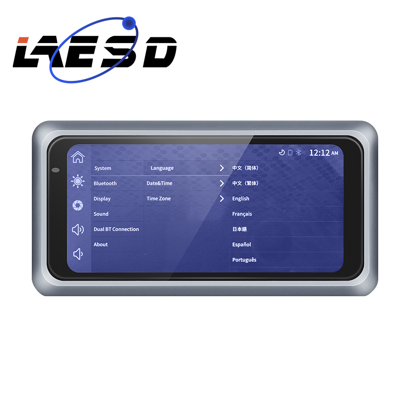 IPS экран 6,25 "приборная панель Carplay android авто для мотоцикла