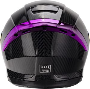 Casques de <span class=keywords><strong>moto</strong></span> intégraux en fibre avec spoiler, casque de <span class=keywords><strong>moto</strong></span> sport touring et routier - Compatibles Bluetooth, poches pour haut-parleurs - Product Image 4