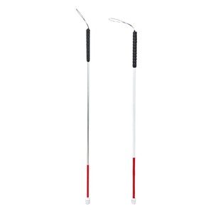Aluminum Alloy <b>Blind</b> Cane 110.5cm <b>Adjustable</b> Length Anti-Slip Handle Lightweight Durable Walking Aid - Product Image 5